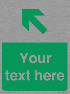 Custom Safe condition: Green Up left arrow